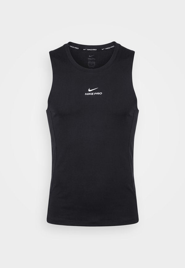 Nike Performance TANK - Top - black/white