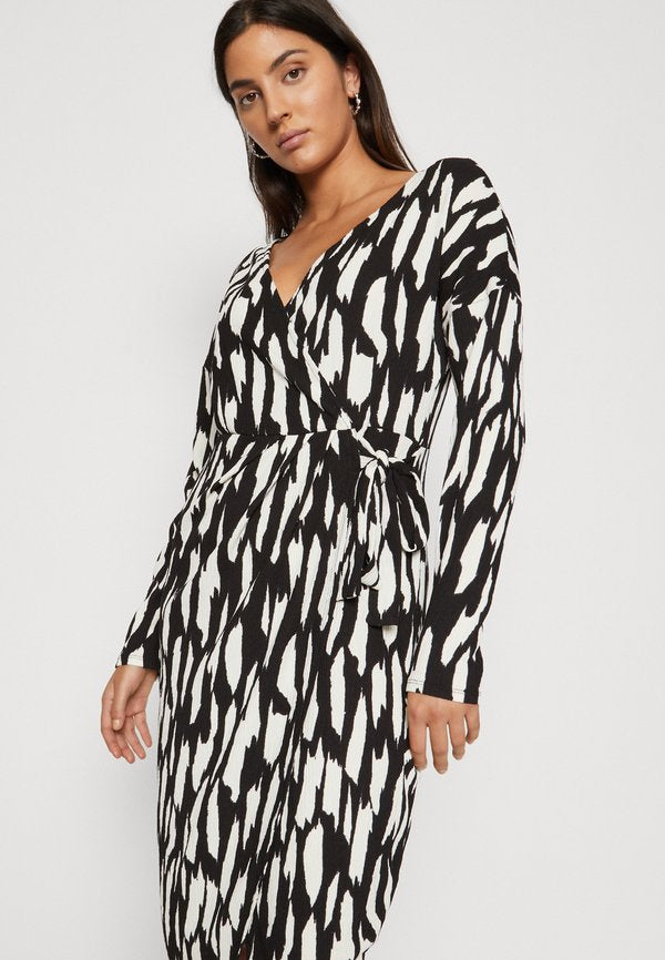 VILA VILAYA ILA MID CALF DRESS