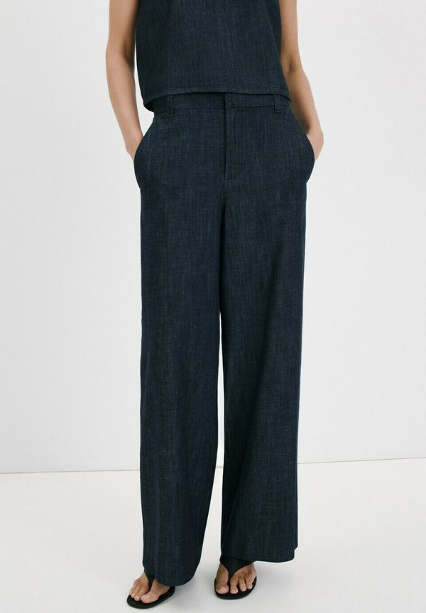 Mango ADULT - Wide Leg - blue