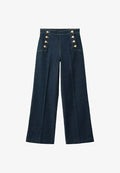Mango ADULT    - Relaxed fit jeans - open blue