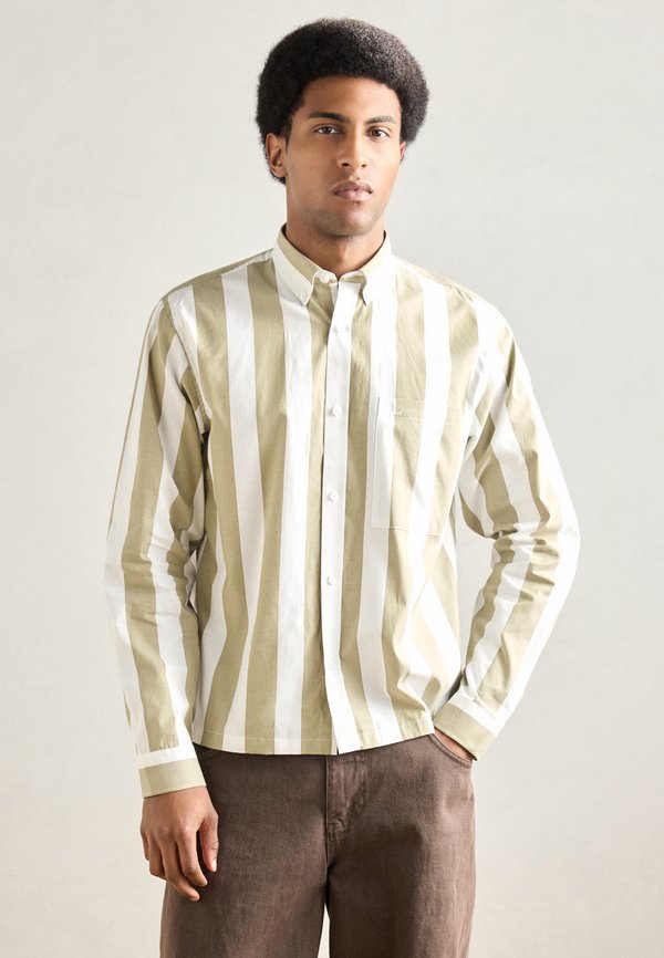 Lindbergh STRIPED CROPPED SHIRT