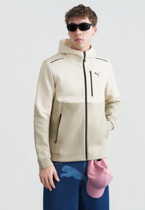 Puma Zip-up sweatshirt - alpine snow