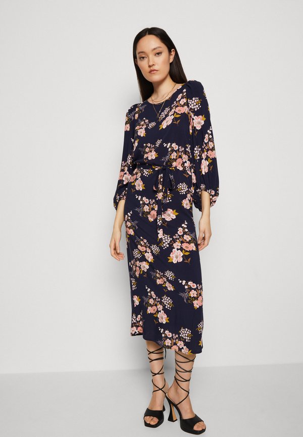 VILA VIOLIVIA MIDI BELT DRESS