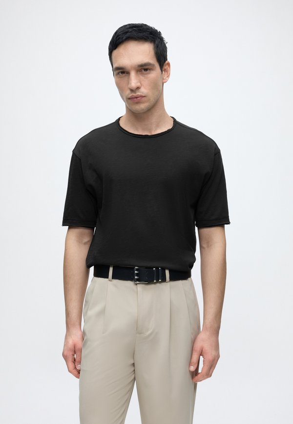 Marc O'Polo DENIM T-SHIRT, SSL, RAW CUT, RELAXED FIT