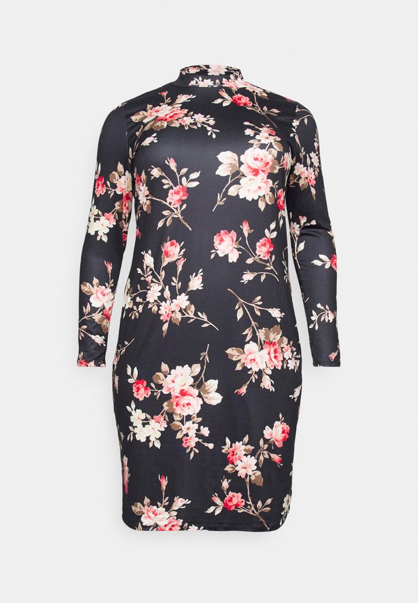 EVOKED VILA VIBE HIGHNECK SHORT DRESS