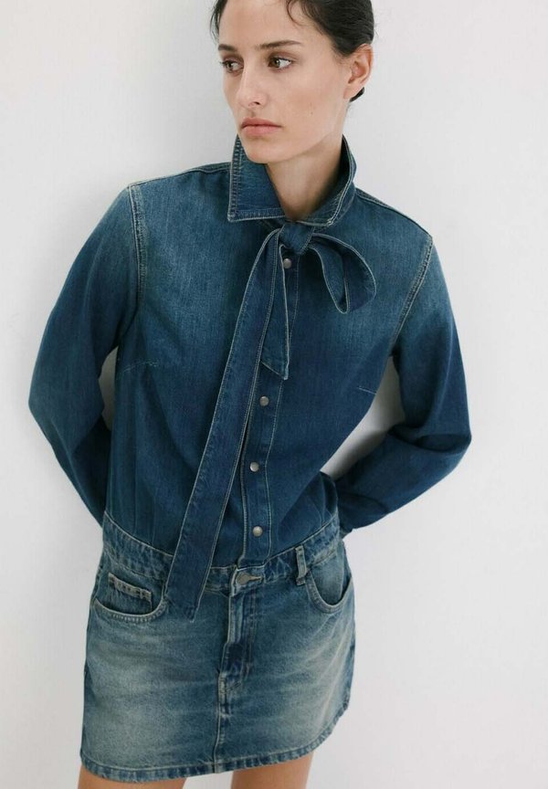 Mango Denim dress - blue denim