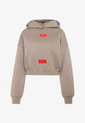 adidas Performance AUDI REVOLUT F1 TEAM ELEVATED HOODED  - Hoodie - simple brown   hi-res red
