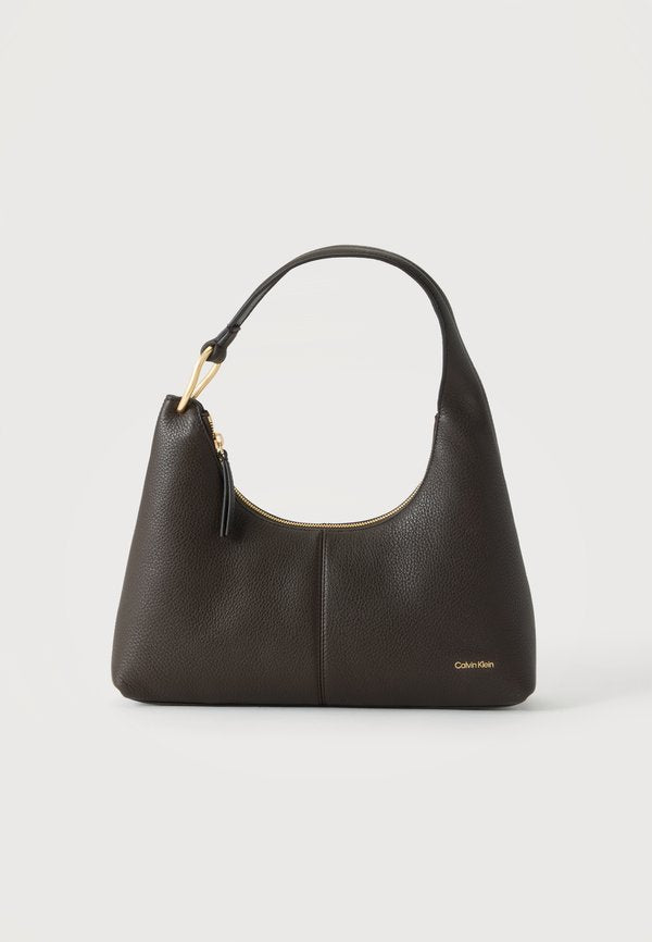 Calvin Klein SLOUCHY SHOULDER - Handbag - dark brown