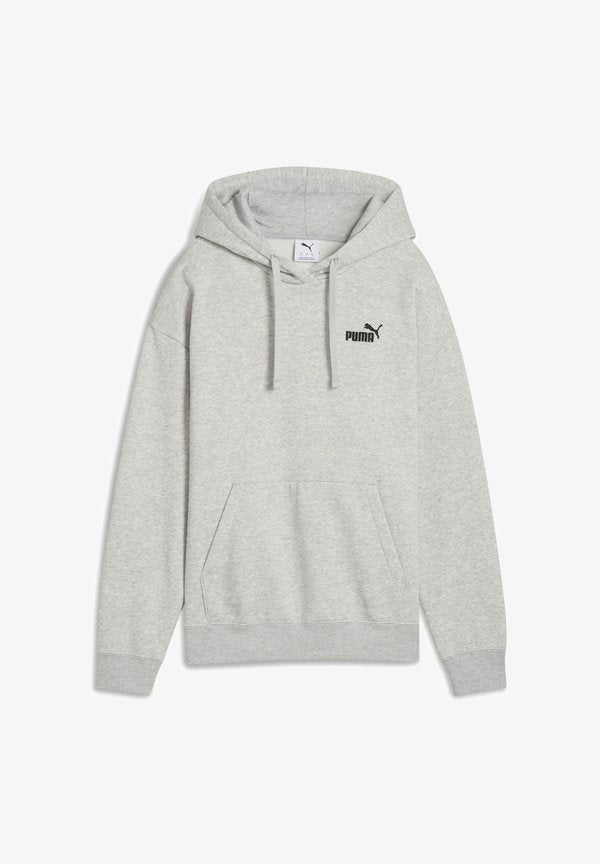 Puma ESSENTIALS SMALL LOGO COMFORT - Hoodie - light gray heather