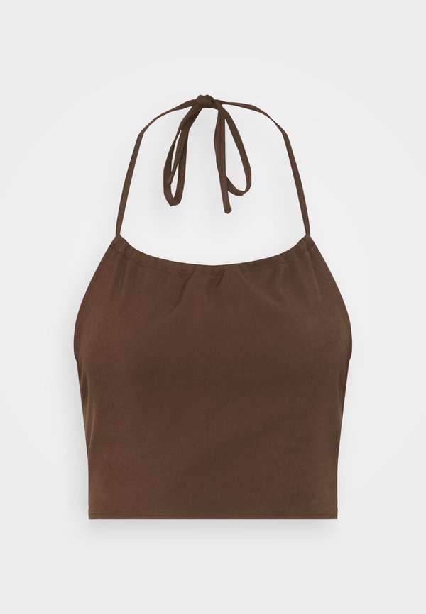 NA-KD TIE HALTERNECK