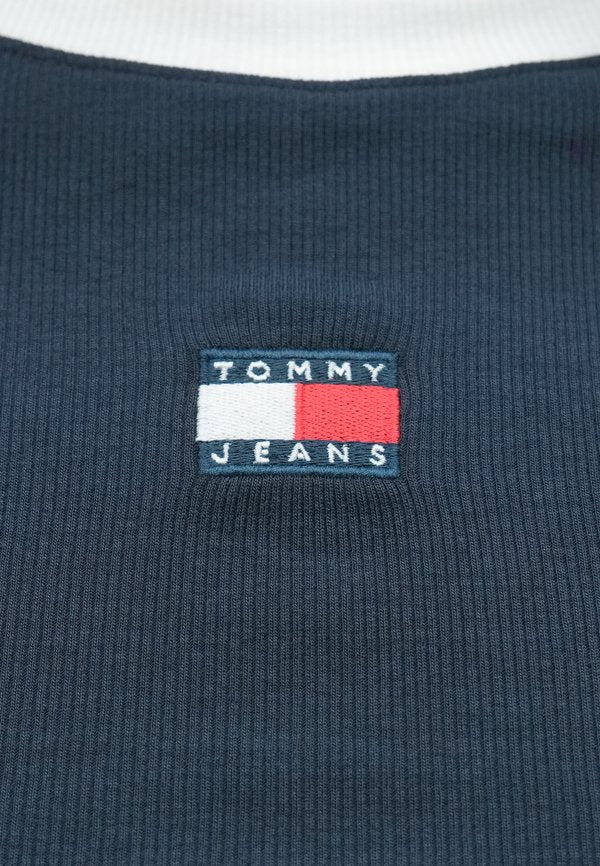 Tommy Jeans TOMMY BADGE RIBBED SLIM T-SHIRT