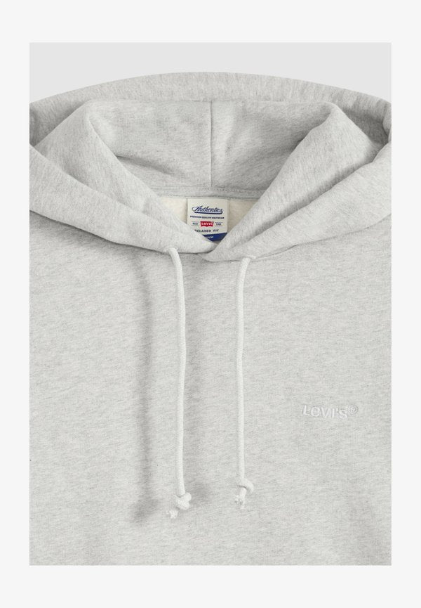 Levi's® AUTHENTIC PO HOODIE LIGHT GRAY HTR BROS - Hoodie - light gray htr bros - neutrals