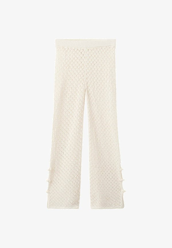 Mango ADULT - Trousers - off white