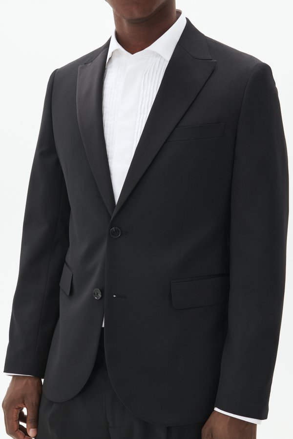 Matinique MAGEORGE TUX SATIN TRIMMED BLAZER