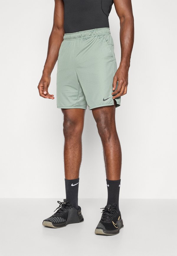 Nike Performance REGULAR FIT - Sports shorts - clay green/black