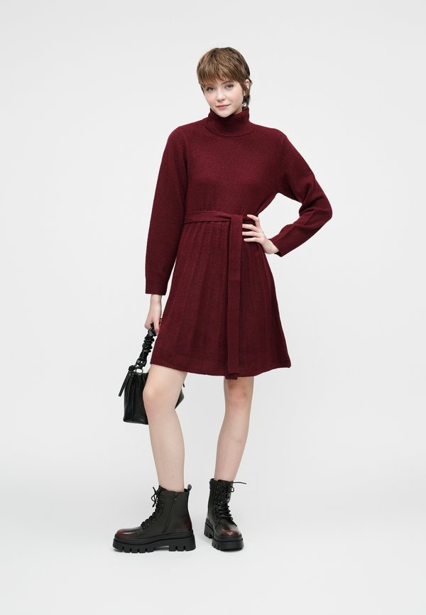 VILA VITRINE ROLLNECK SHORT DRESS