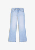 Bershka Flared Jeans - light blue