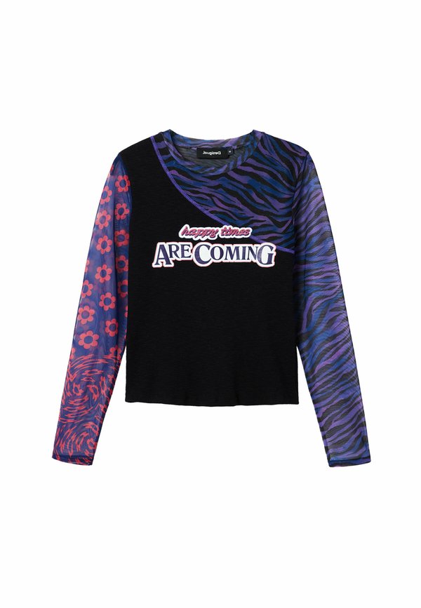 Desigual PATCHWORK TULLE WITH MESSAGE