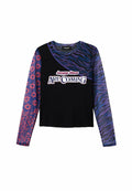 Desigual PATCHWORK TULLE WITH MESSAGE
