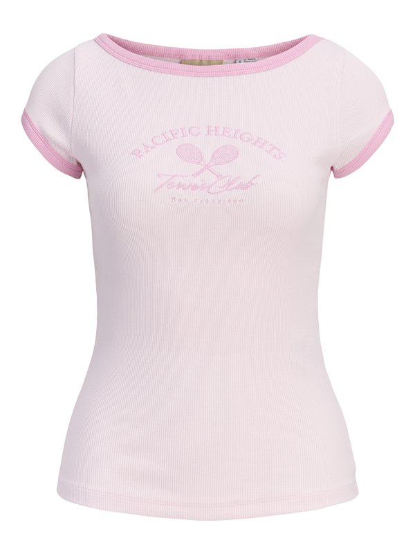 JJXX JXFIFI STR CAP BOATNECK TEE