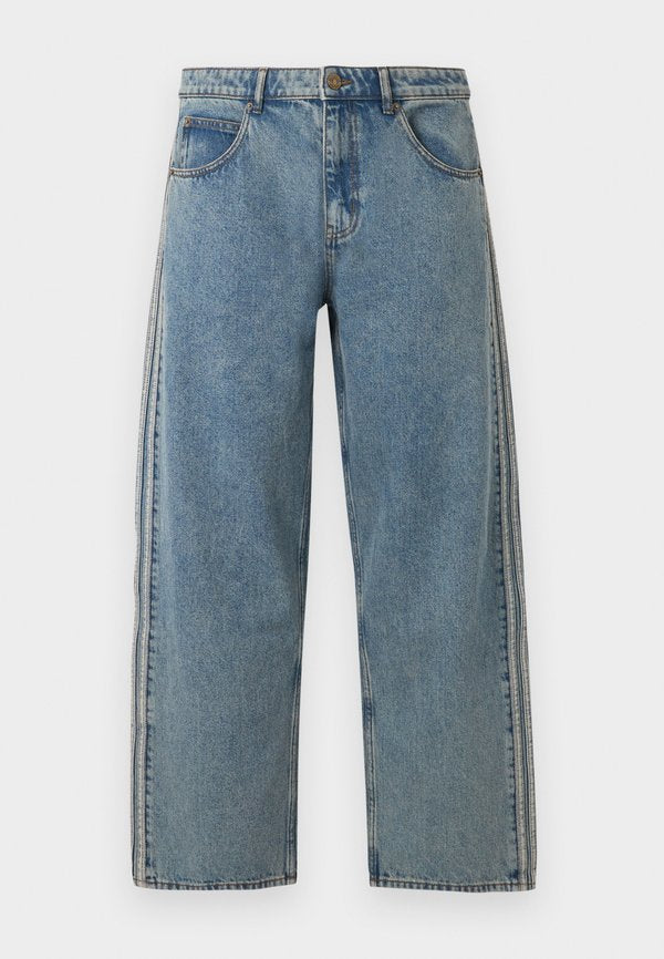 adidas Originals FIREBIRD UNISEX - Straight leg jeans - worn blue denim