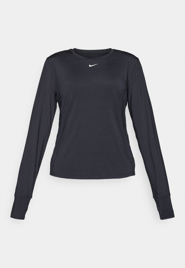 Nike Performance ONE CLASSIC TOP  - Long sleeved top - black/white