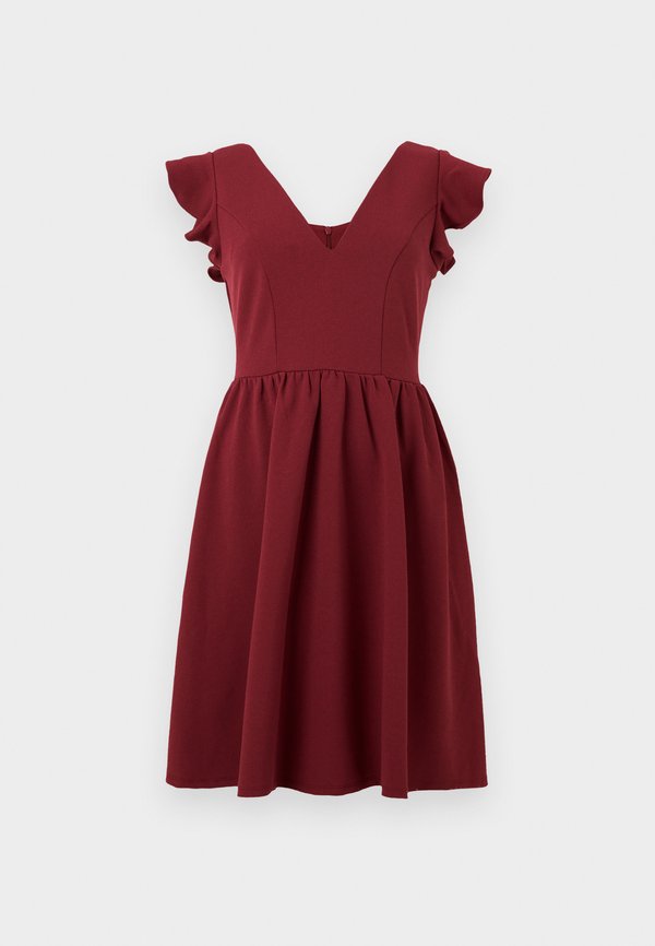 VILA VICLARA FLOUNCE SLEEVES DRESS
