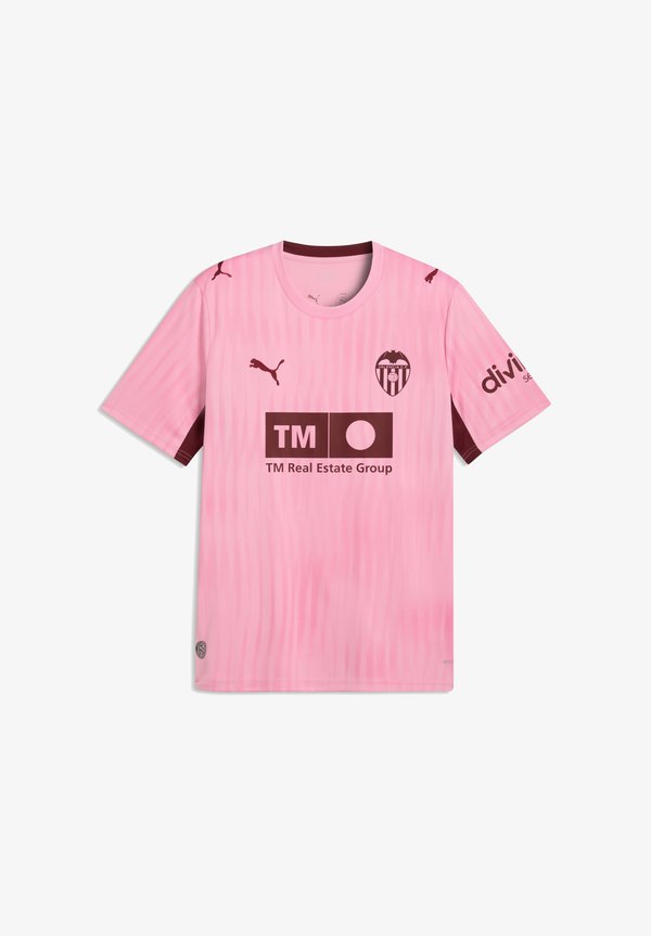 Puma VALENCIA CF 26/27 AUSWEICHTRIKOT - Club wear - pink lilac-intense red