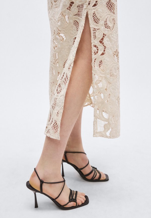 Scotch & Soda FLAME EMBROIDERY MIDI DRESS
