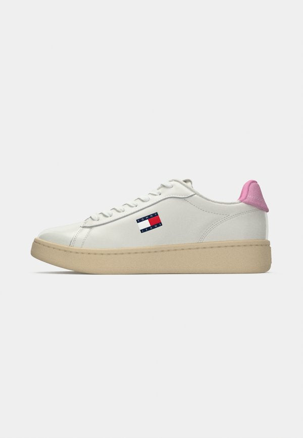 Tommy Jeans ARCHIVE COURT LEATHER TRAINERS