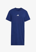 adidas Sportswear Jersey dress - dark blue   white
