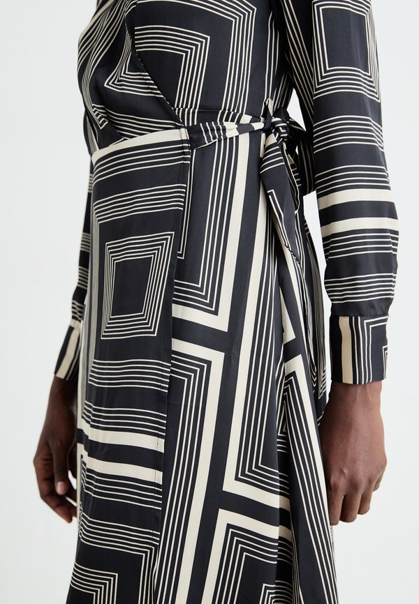 VILA VIMADJA WRAP MIDI DRESS