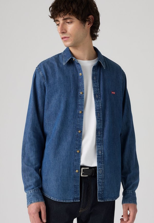 Levi's® BATTERY HOUSEMARK STANDARD - Shirt - tom mid wash