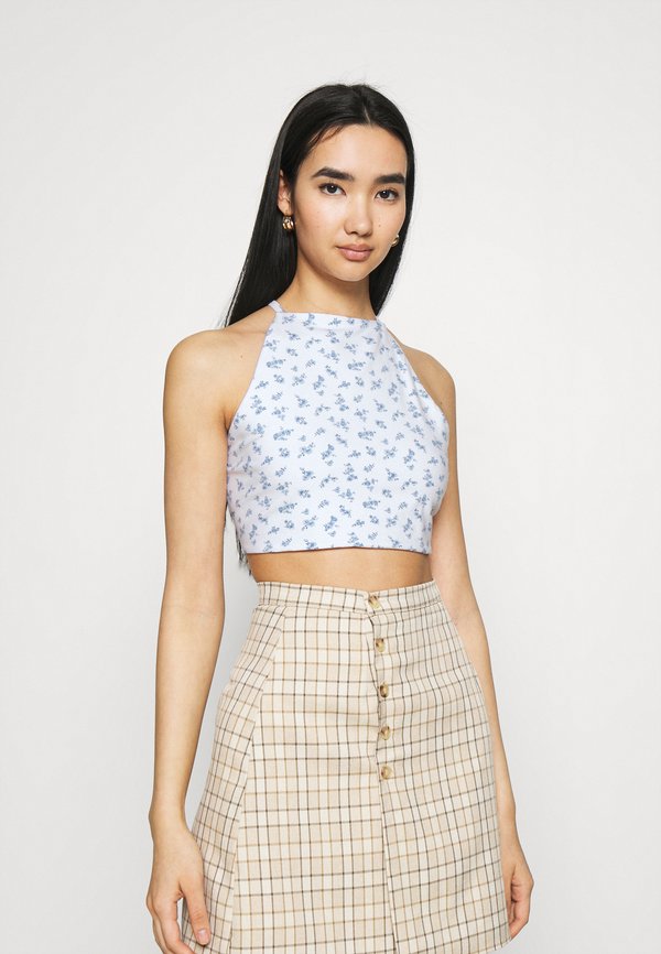 Hollister Co. OPEN BACK WRAP HALTER