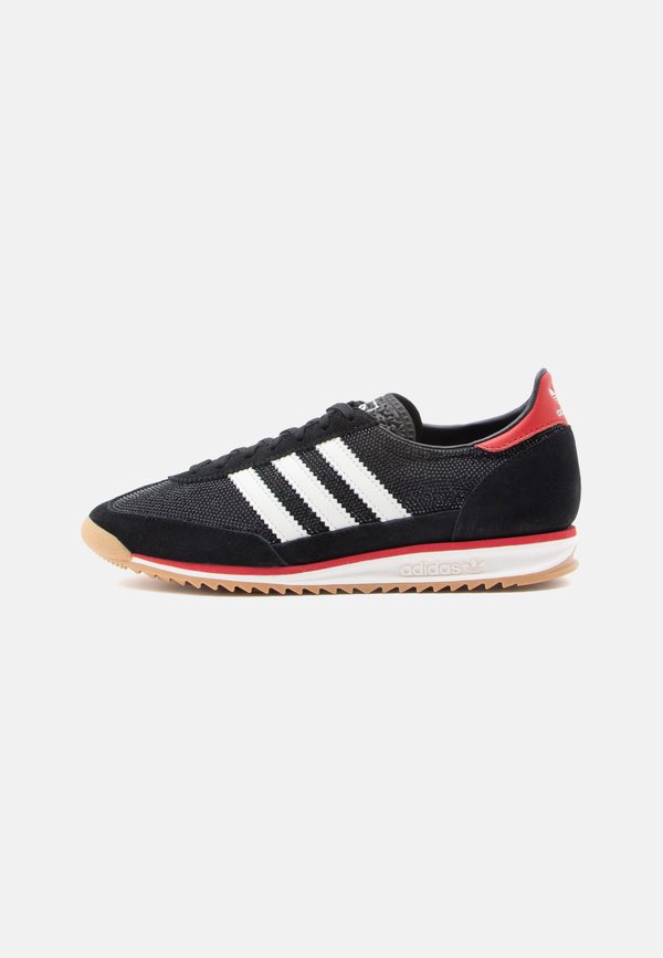 adidas Originals SL 72 OG - Trainers - core black/off white/better scarlet