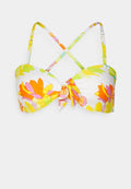 Seafolly PALM SPRINGS TWISTTIE FRONT BANDEAU