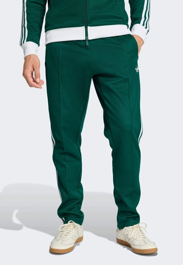 adidas Originals CLASSIC TP - Tracksuit bottoms - collegiate green   white