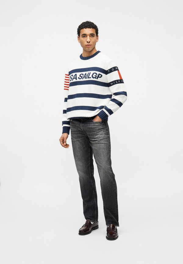 Tommy Hilfiger TOMMY X U.S. SAIL GP TEAM STRIPE CREW NECK JUMPER