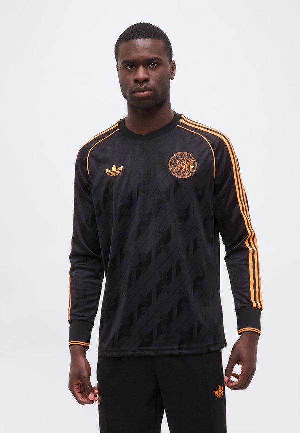 adidas Originals AJAX AMSTERDAM ORIGINALS LONGSLEEVE JERSEY - Club wear - black