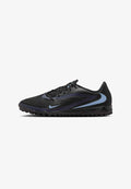 Nike Performance PHANTOM 6 LOW ACAD TF UNISEX - Turf football boots - black black