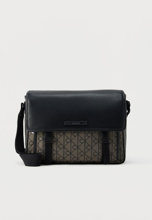 Calvin Klein LAPTOP FLAP - Laptop bag - lotus beige/black
