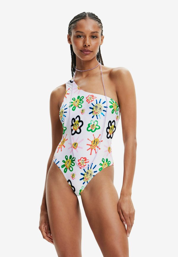 Desigual ASYMMETRIC STRAP SUN SWIMSUIT