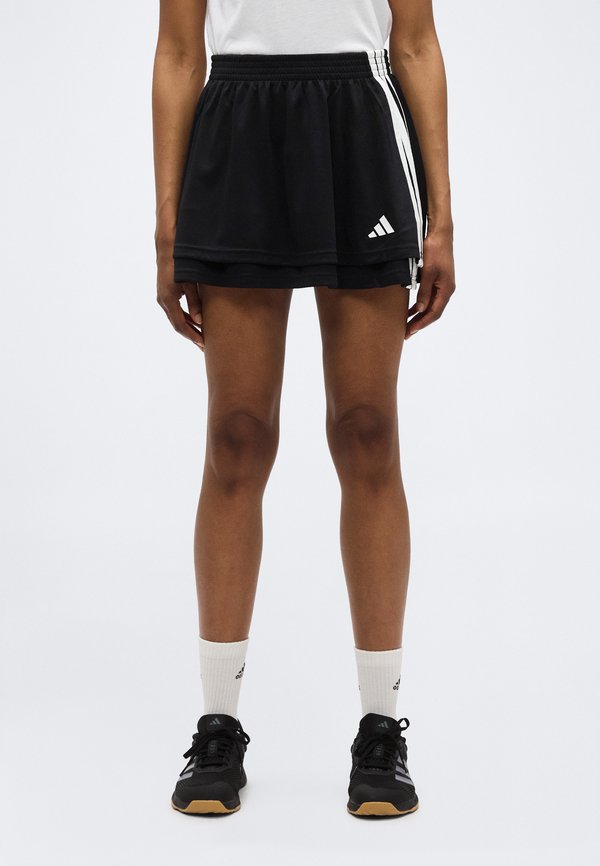adidas Sportswear HOUSE OF TIRO SKIRT - Sports skirt - black/white