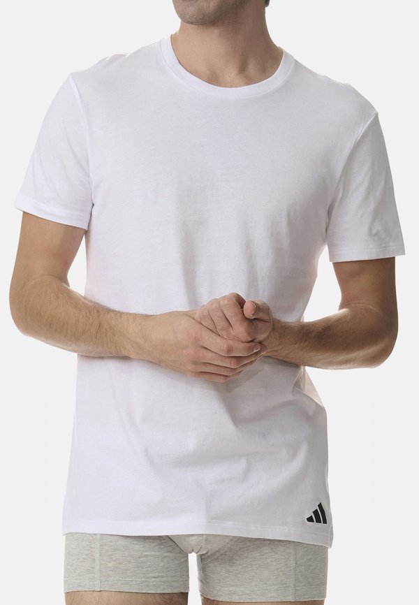 adidas Sportswear 6ER PACK  - Undershirt - weiß   schwarz   grau