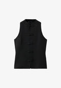 Mango ADULT - Waistcoat - black