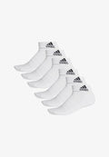 adidas Performance 6 PACK QUARTER UNISEX - Sports socks - white