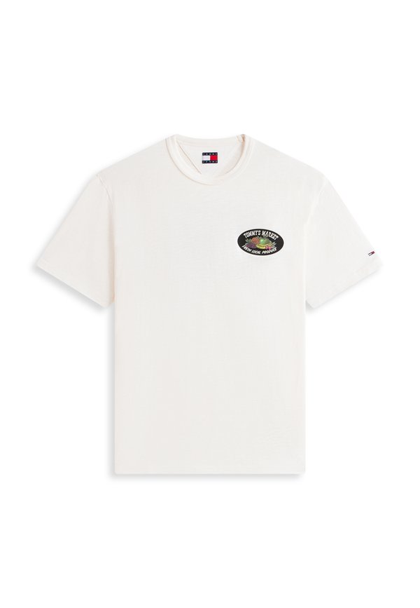 Tommy Jeans GRAPHIC TEXTURED RELAXED CREW NECK T-SHIRT