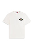 Tommy Jeans GRAPHIC TEXTURED RELAXED CREW NECK T-SHIRT