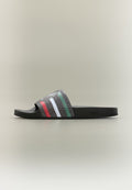 adidas Performance TREFOIL SLIDE MEXICO UNISEX - Pool slides - core black/better scarlet
