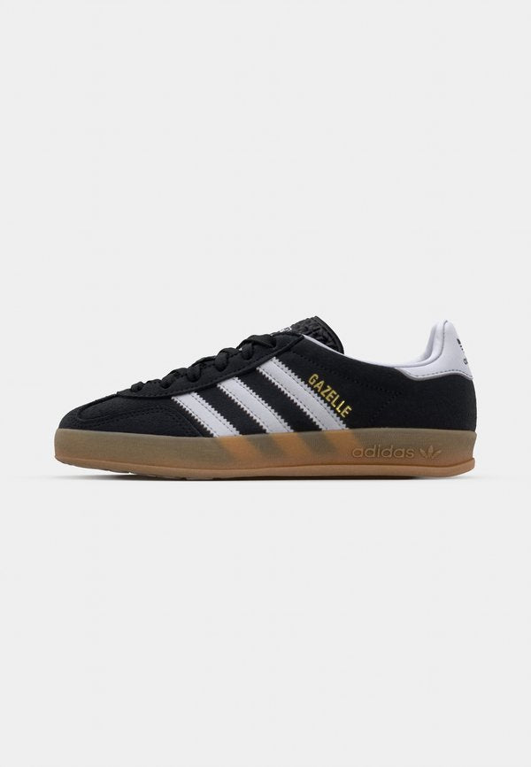 adidas Originals GAZELLE INDOOR UNISEX - Trainers - core black/footwear white
